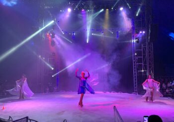 Disfrutan niñas, niños y familias de “Frozen on Ice” en Morelia